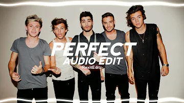 One Direction- Perfect Audio Edit | RexitEditz