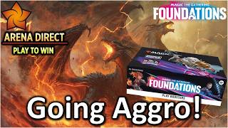 Going Aggro for Boxes! - Foundations Arena Direct - Play Booster Boxes [MTG Arena]