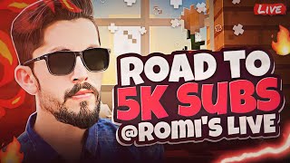 ROAD TO 5K | GAMES | CHILL STREAM | ROMI's LIVE❤