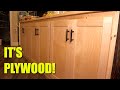 Making Cabinet Doors From Plywood?!