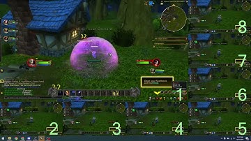 WoW Multiboxing 8x Gathering -- The War Within -- APMA Software