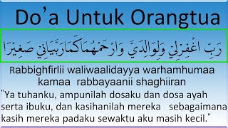 Bacaan Doa untuk Orangtua dalam Bahasa Arab, Latin, Artinya