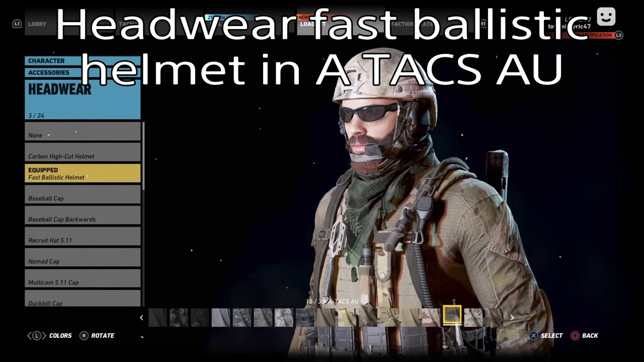 Ghost Recon Wildlands Rainbow Six Siege Blackbeard Loadout - YouTube