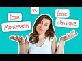 Classes dcole montessori vs cole classique quelles sont les diffrences