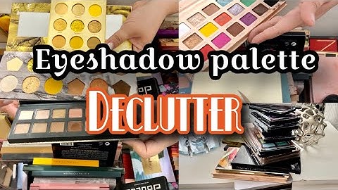 Decluttering My Eyeshadow Palette Collection P-3 | leydisferra