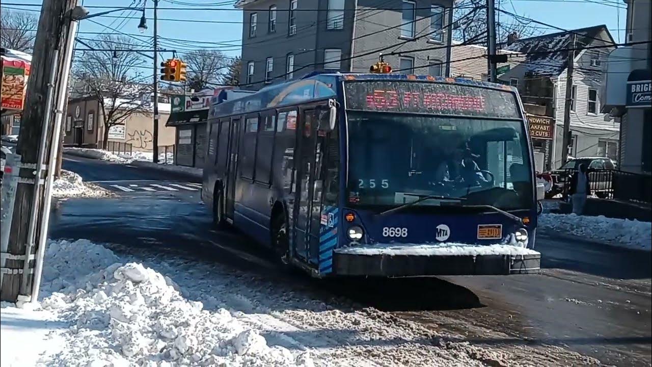 MTA NYCT Bus 2019 NovaBus LFS 8698 On The S53 YouTube