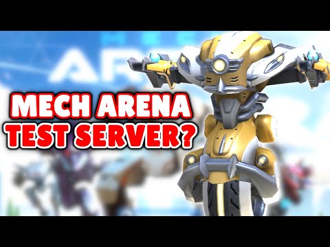 Test Server Battle Rec Account? - ARACHNOS Dual Railgun 16 Gameplay Mech Arena: Robot Showdown MA