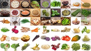 List of Vegetables: 100+ Vegetables Names with Helpful Pictures