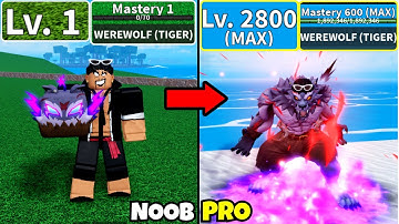 Beating Blox Fruits as Jabra! Level 0 to Max Full Human v4 Awakening Noob to Pro in Blox Fruits!
