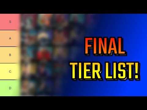 Final SFV Tier List before the Big Patch!