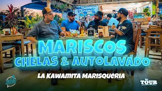 DeTour  Visita a La Kawamita Marisqueria // Mariscos, Chelas y Autolavado