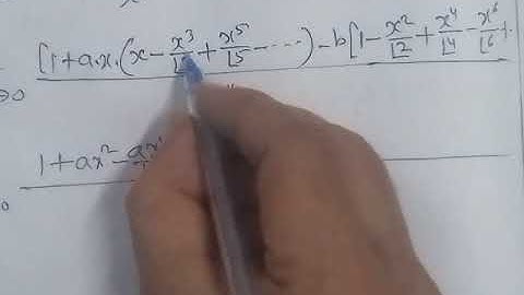 If Lt [(1+axsinx)-bcosx]/x^4 be finite ,find the values of a and b and the limit.