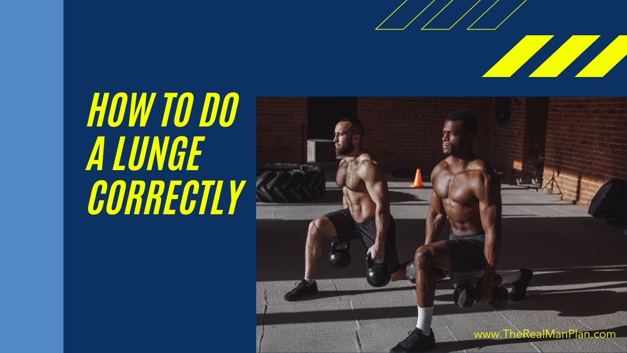 How to do a Lunge Correctly: Lunges for Beginners - YouTube