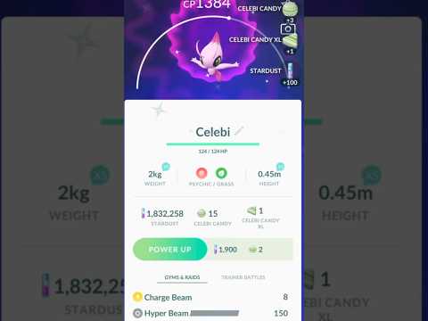 Shiny Celebi is