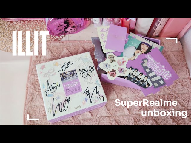 ILLIT アルバム開封】サインアルバム到着🎉 / アイリット SuperRealMe
