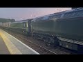 GWR Night Riviera Class 57 Pendennis Castle - EMD 645 and semaphore signals