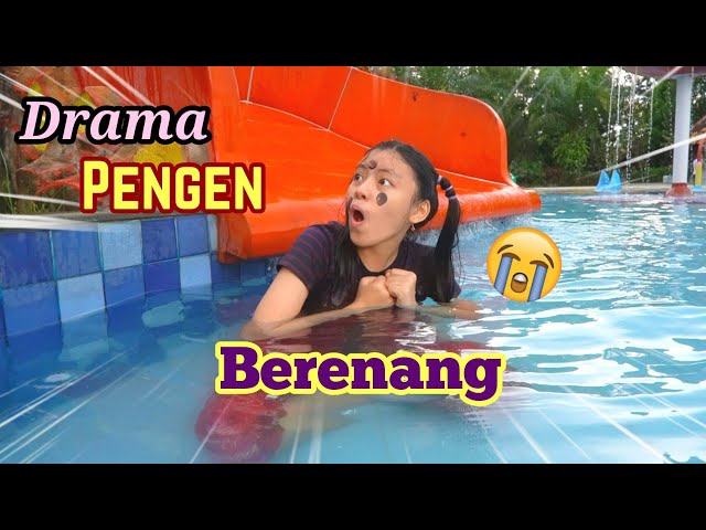 DRAMA TUTIK PENGEN BERENANG DI KOLAM RENANG ! Jadi Sakit Perut class=