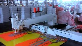 JOOKE CNC Template Sewing Machine   Sewing hidden placket