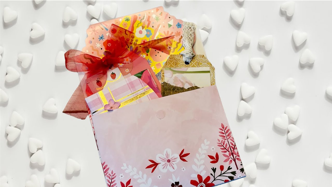 Multi Pocket Envelope Using 1 Sheet of 12x12 Paper! - YouTube