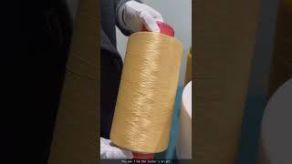 Polyester DTY yarn samples