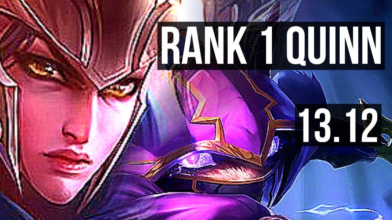 QUINN vs KENNEN (TOP) | Rank 1 Quinn, 1500+ games, Legendary, 11/3/8 | KR Challenger | 13.12