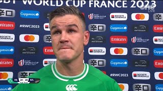 Information An emotional Johnny Sexton after his rugby career ends in heartbreak News