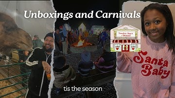 UNBOXING The CVS Advent calendar and a wild trip to the carnival!