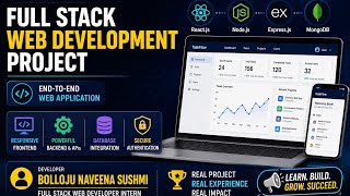 Full Stack Web Development Internship Project | Bolloju Naveena Sushmi | Kinetrexa Software Pvt. Ltd
