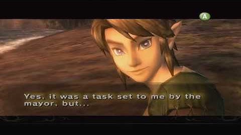 The Legend of Zelda: Twilight Princess (Gamecube) 480p widescreen test