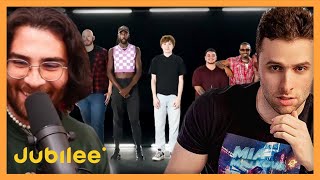 HasanAbi \& AustinShow React to Jubilee | 6 Tops vs 1 Secret Bottom (Odd One Out)