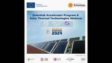 SolarHub Pre-design R&I Activity #1:Solar thermal solution for low temperature heat applications