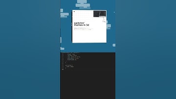 3D Theme Switch Design😍#programming #coding #css #htmlcss #shorts #trending #html #animation #design