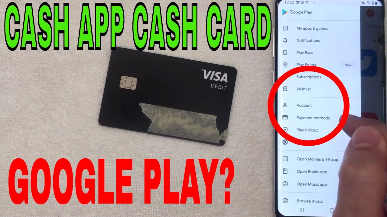 Can You Use Cash App Cash Card On Google Play Store ...