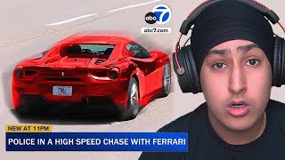 Information Teenager In Stolen Ferrari Leads Police on a High Speed Chase.. News