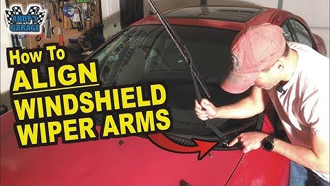 How To Align Windshield Wiper Arms (Andy’s Garage: Episode - 256)