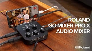 Roland Announces Its New Portable Mixer For Smartphone Creatives