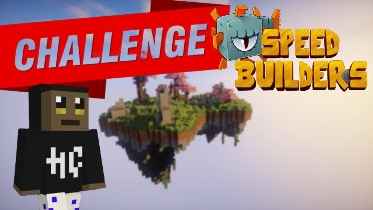 MINECRAFT SPEEDBUILDERS CHALLENGE - YouTube