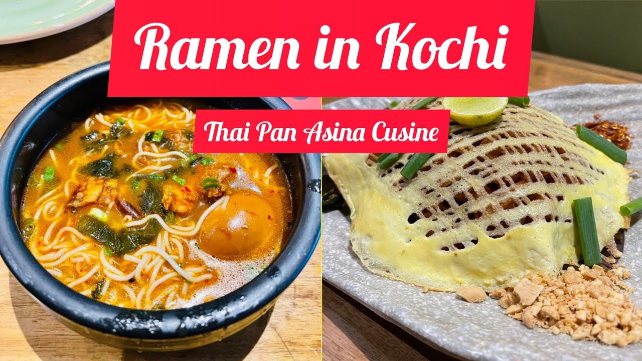 Best Ramen in Kochi Pad Thai Noodles Pan Asina Cusine shorts kochi YouTube