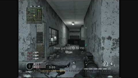COD 4 wii -M40A3- A sniper montage