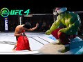 UFC4 Bruce Lee vs Christmas Hulk EA Sports UFC 4 PS5