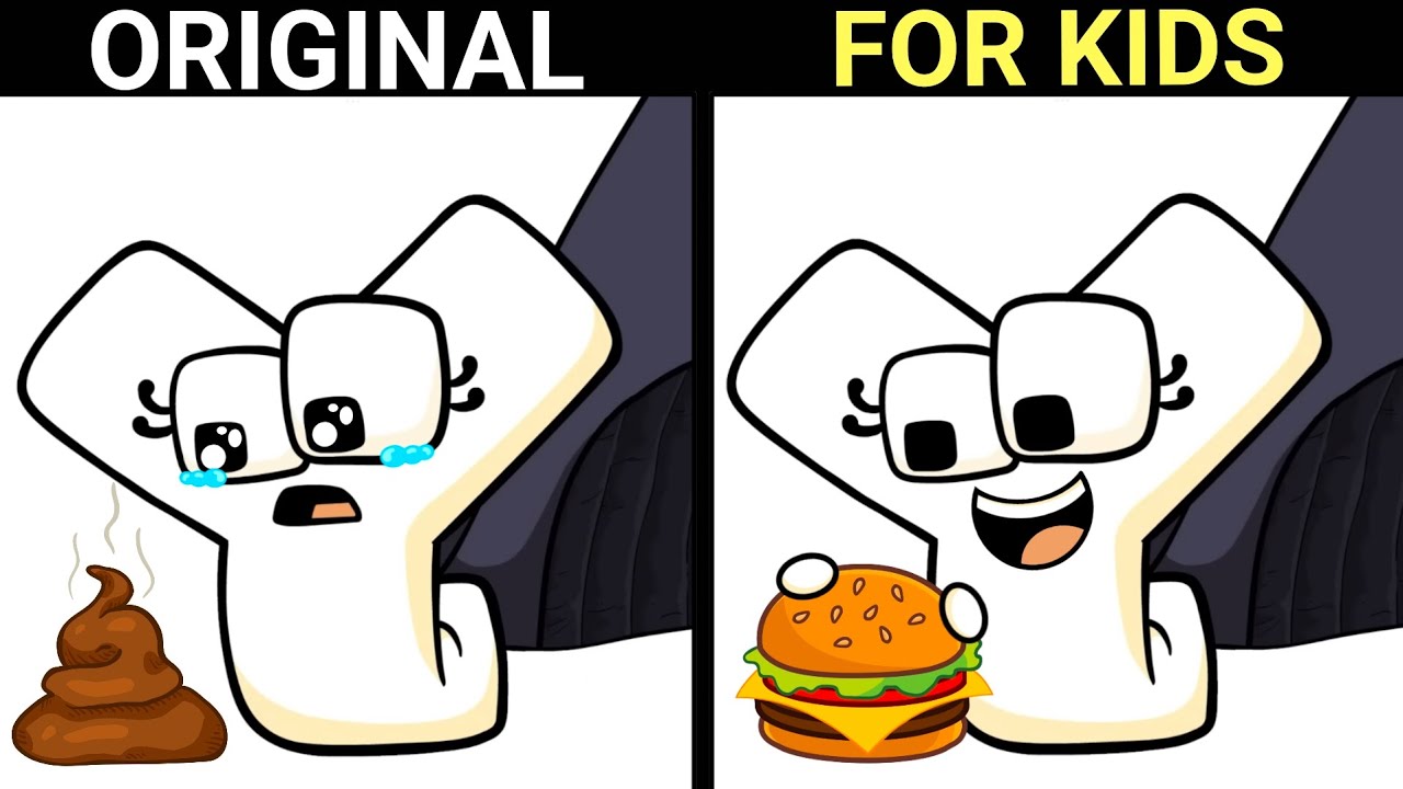 FAVORITE FOOD of Y ALPHABET LORE | TOP BEST COMPILATION (DRAWING)