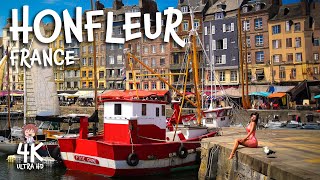 HONFLEUR, FRANCE- Quaint \& Picture perfect! 4K Walking Tour