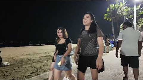 [4K] Best quality! Beach Road Pattaya March 2025! So Many Freelancers waiting!