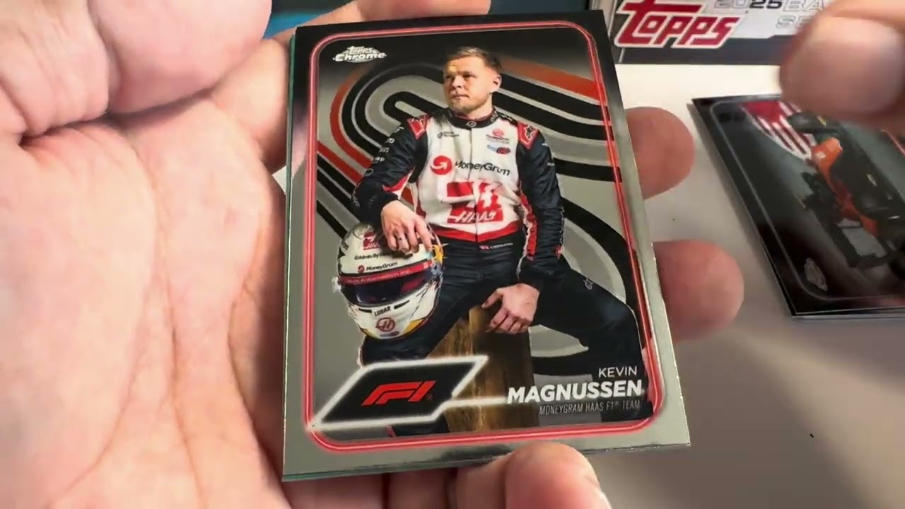 Topps Chrome Formula 1 2024 Hobby Box - Pack 5  - Day 31