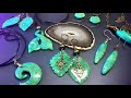 HOW TO MAKE FAUX JADE FROM POLYMER CLAY. MOST EASY WAY ! JEWELRY TUTORIAL