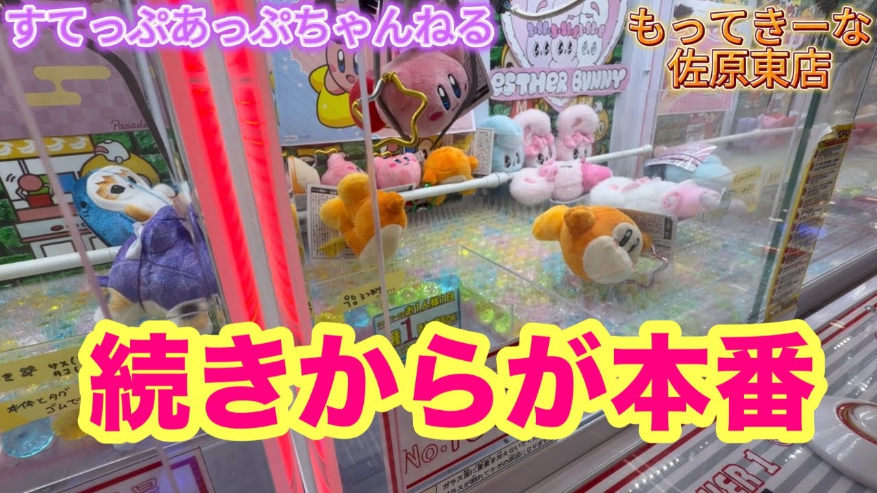【前回の続き】クレーンゲーム！もってきーな佐原東店がやっぱり最強すぎた…