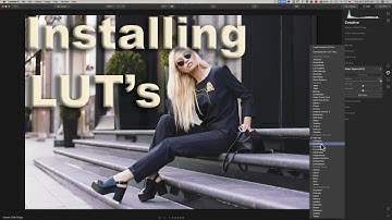 Install Your OWN LUTs in LUMINAR