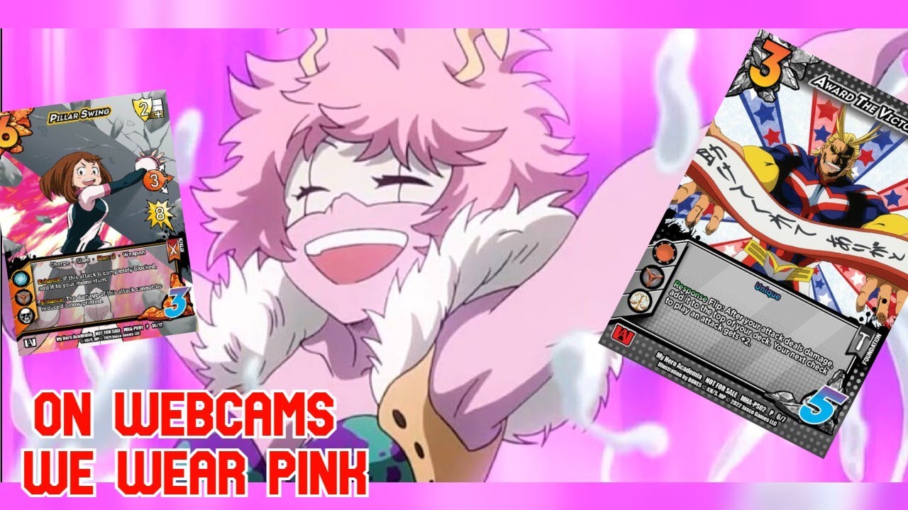 Pinkies out for FREE attacks! No Check Necessary | MHA Spotlight Mina1 Deck Profile