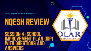 NQESH / Principal's Test Review Session 4: SIP Development screenshot 1