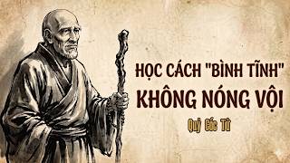 Quỷ Cốc Tử: Học Cách Bình Tĩnh, Không Nóng Vội | Triết Lý Cổ Nhân
